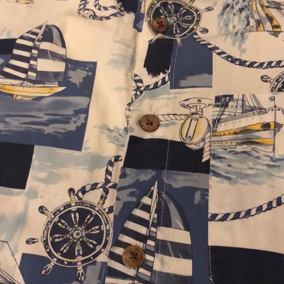 Men’s Casual Button Down, Roundtree & Yorke Short Sleeve Size Small - Picture 13 of 13